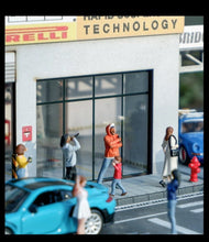 Load image into Gallery viewer, 1:64 Painted Figure Model Miniature Resin Diorama Toy Sand Orange Hoodie Man
