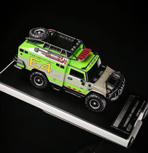 Load image into Gallery viewer, MK 1:64 HEC Green H2 Fire Dep. Rescue E4 ORV Model Diecast Metal Car New Collection
