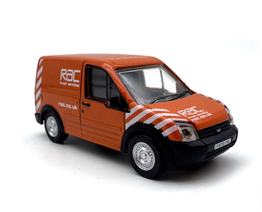 1:76 Orange RAC Delivery Mini Van Sports Model Diecast Metal Car New Collection