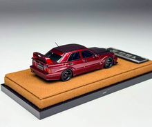 Load image into Gallery viewer, Deepmaker 1:64 Red 190E EVOII Widebody Sports Model Diecast Resin Car New Collection
