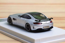 Load image into Gallery viewer, MJ 1:64 Silver AMG GTR Coupe Super Racing Sport Model Diecast Metal Car New Collection
