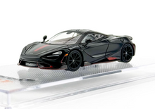 Load image into Gallery viewer, CM 1:64 Matte Black 765LT Racing Sports Model Diecast Metal Car New Collection

