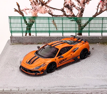 Load image into Gallery viewer, Fuelme 1:64 Orange Mansory F8XX Racing Sports Model Diecast Resin Car New
