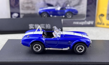 Load image into Gallery viewer, FW 1:64 Blue Shelby 427 COBRA Convertible Sports Model Diecast Metal Car New Collection
