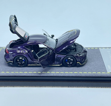 Load image into Gallery viewer, Topart 1:64 Purple GR Supra A90 Sports Open Model Diecast Metal Car Box New Collection
