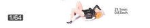 Load image into Gallery viewer, 1:64 Painted Figure Model Miniature Resin Diorama Sand Lying Lady Sexy Beauty Collection
