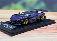 Load image into Gallery viewer, SCArt 1:64 Purple Intensa Emozione IE Racing Sport Model Diecast Metal Car New
