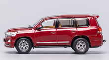 Load image into Gallery viewer, GCD 1:64 Red Toyota Land Cruser LC200 SUV Model Toy Diecast Metal Car Display Box
