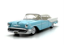 Load image into Gallery viewer, OXFORD 1:87 Blue Oldsmobile 88 Convertible Classic Sports Model Diecast Metal Car New
