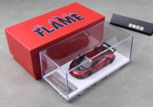 Load image into Gallery viewer, 1:64 Flame Red Huracan GT LP610 LBWK Racing Sports Model Diecast Resin Car New Collection
