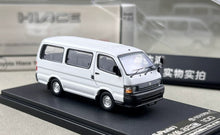 Load image into Gallery viewer, Model1 1:64 White Hiace Delivery Mini Van MK4 H100 Model Diecast Metal Car New Collection
