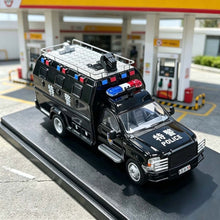 Load image into Gallery viewer, MZS 1:64 Black SWAT F550 ‌Duty Troop Carrier APC Model Diecast Metal Car New Collection
