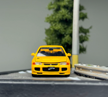 Load image into Gallery viewer, FUJI 1:64 JDM Yellow Lancer EVO III 3 GSR Sports Model Diecast Metal Car New Collection
