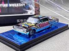 Load image into Gallery viewer, FW 1:64 Graffiti IMPALA Convertible Muscle Sports Model Diecast Metal Car New Collection
