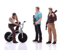 Load image into Gallery viewer, 1:64 Painted Figure Model Miniature Resin Diorama Toy Ganster Men Set Street
