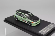Load image into Gallery viewer, SW 1:64 JDM Green EG6 Civic R Hatchback Sports Model Diecast Metal Car New
