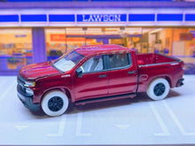 Load image into Gallery viewer, AW 1:64 Wine Red 2020 Silverado Pickup Truck Sport Model Diecast Metal Car New Collection
