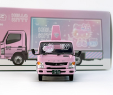 Load image into Gallery viewer, Tarmac 1:64 Pink Fuso Canter Kitty Truck Model Diecast Metal Car New Collection
