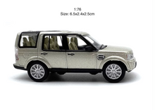 Load image into Gallery viewer, 1:76 Gold Land Rover Discovery 4 SUV ORV HSE Model Diecast Metal Car New Collection
