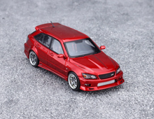 Load image into Gallery viewer, Mortal 1:64 HEC Red Altezza Wagon Trailer Sports Model Diecast Metal Car New Collection
