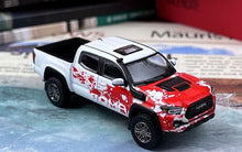 Load image into Gallery viewer, GCD 1:64 White Toyota Tacoma Pick Up Truck Model Toy Diecast Metal Car BN
