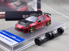 Load image into Gallery viewer, CM 1:64 Red Carbon BRZ Mk2 ZD8 Varis Sports Model Diecast Metal Car New Collection
