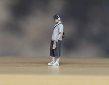 Load image into Gallery viewer, 1:64 Painted Figure Model Miniature Resin Diorama Sand Headset Pocket Boy Man
