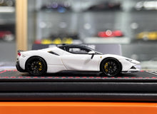 Load image into Gallery viewer, U2 1:64 White SF90 Stradale Coupe Hard Top Sports Model Diecast Resin Car New Collection
