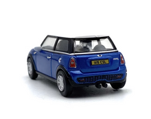 Load image into Gallery viewer, 1:76 Blue Mini Copper S Sports Model Diecast Metal Car
