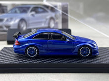 Load image into Gallery viewer, Fine 1:64 Blue CLK DTM Widebody Coupe Sports Model Diecast Metal Car New Collection
