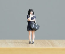 Load image into Gallery viewer, 1:64 Painted Figure Model Miniature Resin Diorama Sand Lolly Cute Girl Lady Bag
