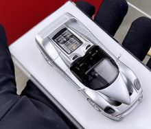 Load image into Gallery viewer, DMH 1:64 Silver F50 Aperta Convertible Sport Model Diecast Resin Car New
