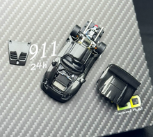 Load image into Gallery viewer, Transcend 1:64 Black Carbon 911 GT1 1997 24h Sport Model Diecast Metal Car New Collection
