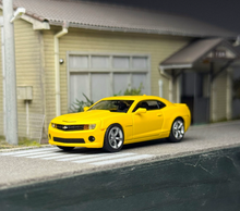 Load image into Gallery viewer, GOC 1:64 Yellow Camaro Coupe SS Sports Model Diecast Metal Car New Collection
