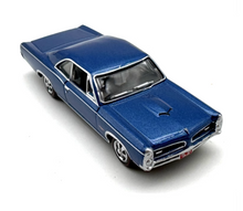 Load image into Gallery viewer, 1:87 1966 Blue Pontiac Muscle Coupe Classic Model Diecast Metal Car New
