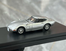 Load image into Gallery viewer, LCD 1:64 Silver Toyota 2000GT Racing Sports Classic Model Toy Diecast Metal Car BN

