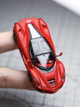 Load image into Gallery viewer, DK 1:64 Red Carbon Top Laferrari Racing Sports Model Diecast Metal Car New Collection
