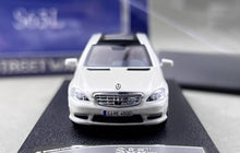 Load image into Gallery viewer, SW 1:64 Pearl White S65L Mk5 W221 Sedan Sports Model Diecast Metal Car New Collection
