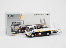 Load image into Gallery viewer, XCARTOYS 1:64 JMC Rescue Flatbed Trailer Truck Model Diecast Metal Car New Collection
