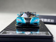 Load image into Gallery viewer, FA 1:64 Blue Agera RS RSR Racing Sports Model Diecast Resin Car New Collection
