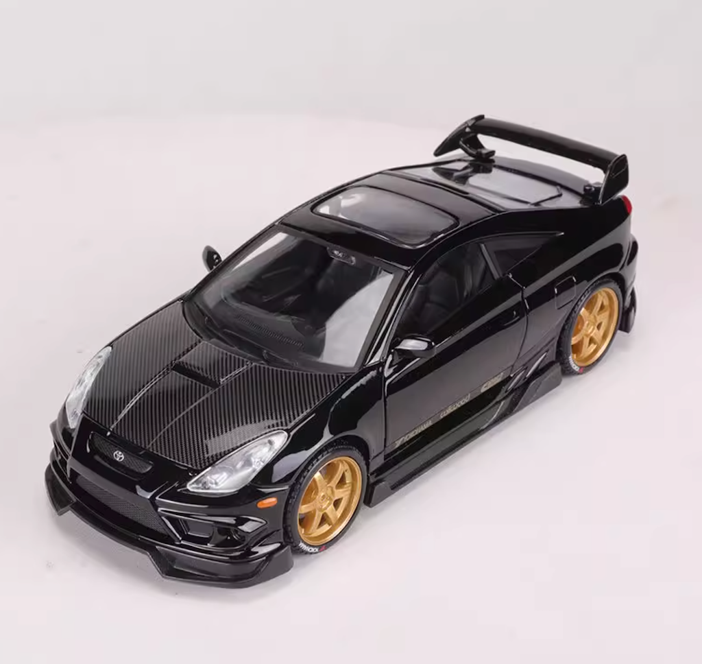 Maisto 1:24 Black Celica GTS Couple Racing Sports Model Diecast Metal Car New