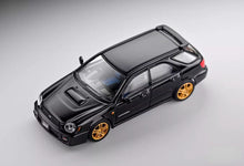 Load image into Gallery viewer, 1:64 Furuya Black Impreza WRX STI VII 7 Wagon Sport Model Diecast Metal Car New
