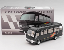 Load image into Gallery viewer, Masdi 1:64 2013 Black Coaster Mini Bus Van Model Diecast Metal Car New Collection
