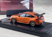 Load image into Gallery viewer, MH 1:64 JDM Orange Civic FL5 R Sports Model Diecast Metal Car New Collection
