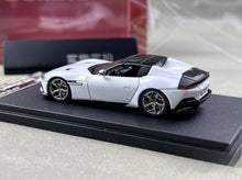 Load image into Gallery viewer, PK 1:64 White 12C Spider Convertible Sports Model Diecast Metal Car New Collection
