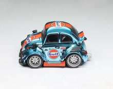 Load image into Gallery viewer, DK 1:64 Plating Blue Beetle Widebody Cute Q Sports Model Diecast Metal Car New Collection
