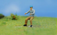 Load image into Gallery viewer, 1:64 Painted Figure Model Miniature Resin Diorama Workder Porter Handler Man Toy Collection
