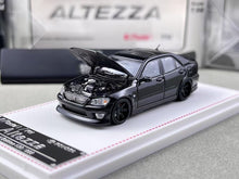 Load image into Gallery viewer, FH 1:64 Black Altezza RS200 SXE10 Sedan Sports Model Diecast Metal Car New Collection
