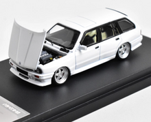 Load image into Gallery viewer, Mortal 1:64 White E30 Touring Wagon VIP Sports Model Diecast Metal Car New Collection
