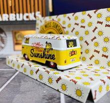 Load image into Gallery viewer, Tarmac 1:64 Yellow VW T1 Type II Panel Van Sports Model Diecast Metal Car New
